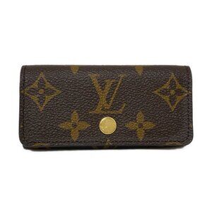 Auth LOUIS VUITTON Multicles 4 M69517 Maroon Monogram - RFID : confirmed